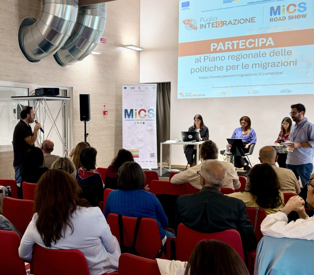 Taranto, migrazioni e territorio: lavoro, abitare, salute ed empowerment al centro della tappa MiCS del 28 ottobre